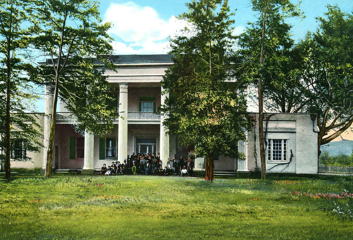 The Hermitage, Nashville, TN in 1906 vintage print