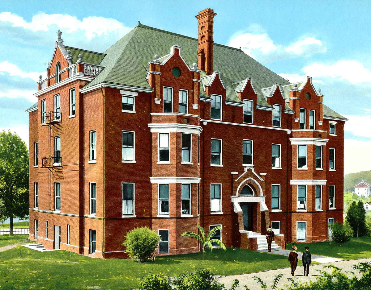 Barbara Blount Building, UT Knoxville, TN vintage print