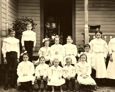 Historic Nazareth Orphan Home Crescent NC vintage photo print