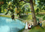 Fountain City Lake, Knoxville, TN in 1907 vintage print