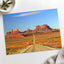 Monument Valley with Road in Arizona Photo Print Wall Decor