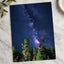 Trees and Milky Way by Arnaud Mariat Photo Print Wall Decor