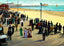 Spring Afternoon, Atlantic City, NJ in 1901 art print