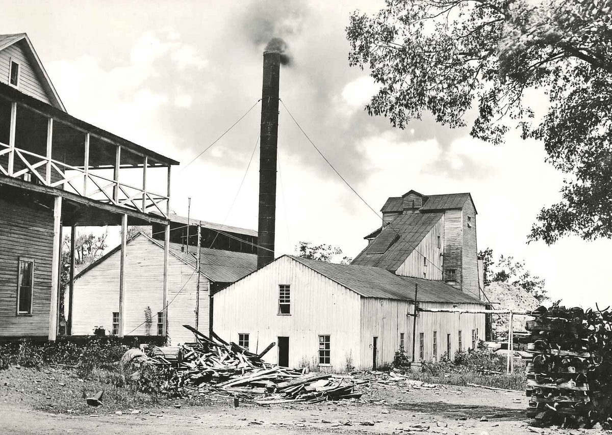 Gold Hill Copper Co Hoist, Gold Hill NC 1905 vintage print