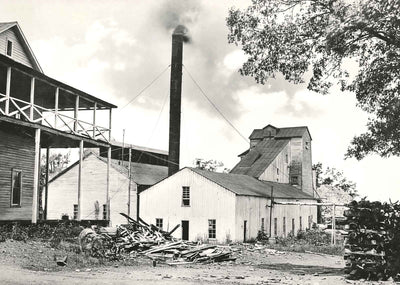 Gold Hill Copper Co Hoist, Gold Hill NC 1905 vintage print