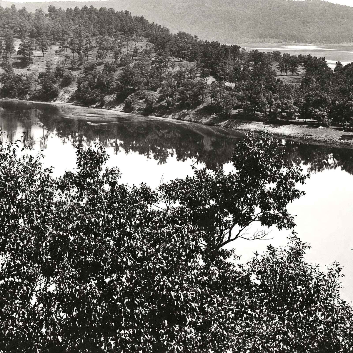 Lake Mallalieu Hudson WI in 1907 vintage print