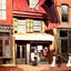Betsy Ross House, Philadelphia PA in 1906 vintage print