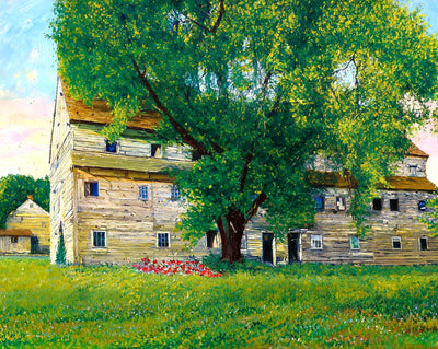 Brother House, Ephrata, PA in 1907 art print