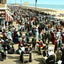 Afternoon on the Boardwalk, Atlantic City, NJ vintage print