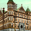 City Hall, Wilkes-Barre, PA in 1907 vintage print