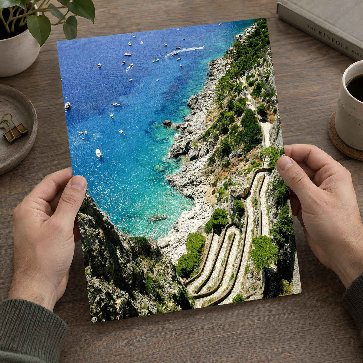 Capri in Metropolitan City of Naples by Giulia Squillace Photo Print Wall Decor