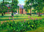 Elizabeth College, Charlotte, NC in 1906 art print