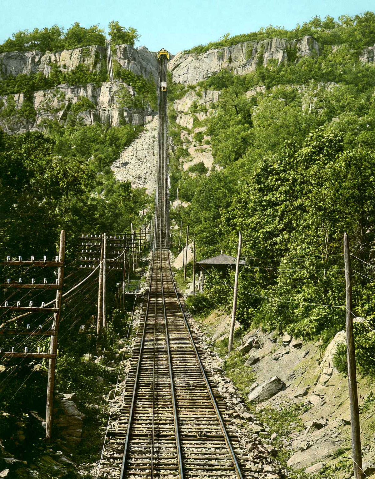Lookout Mountain Incline, Chattanooga, TN vintage print