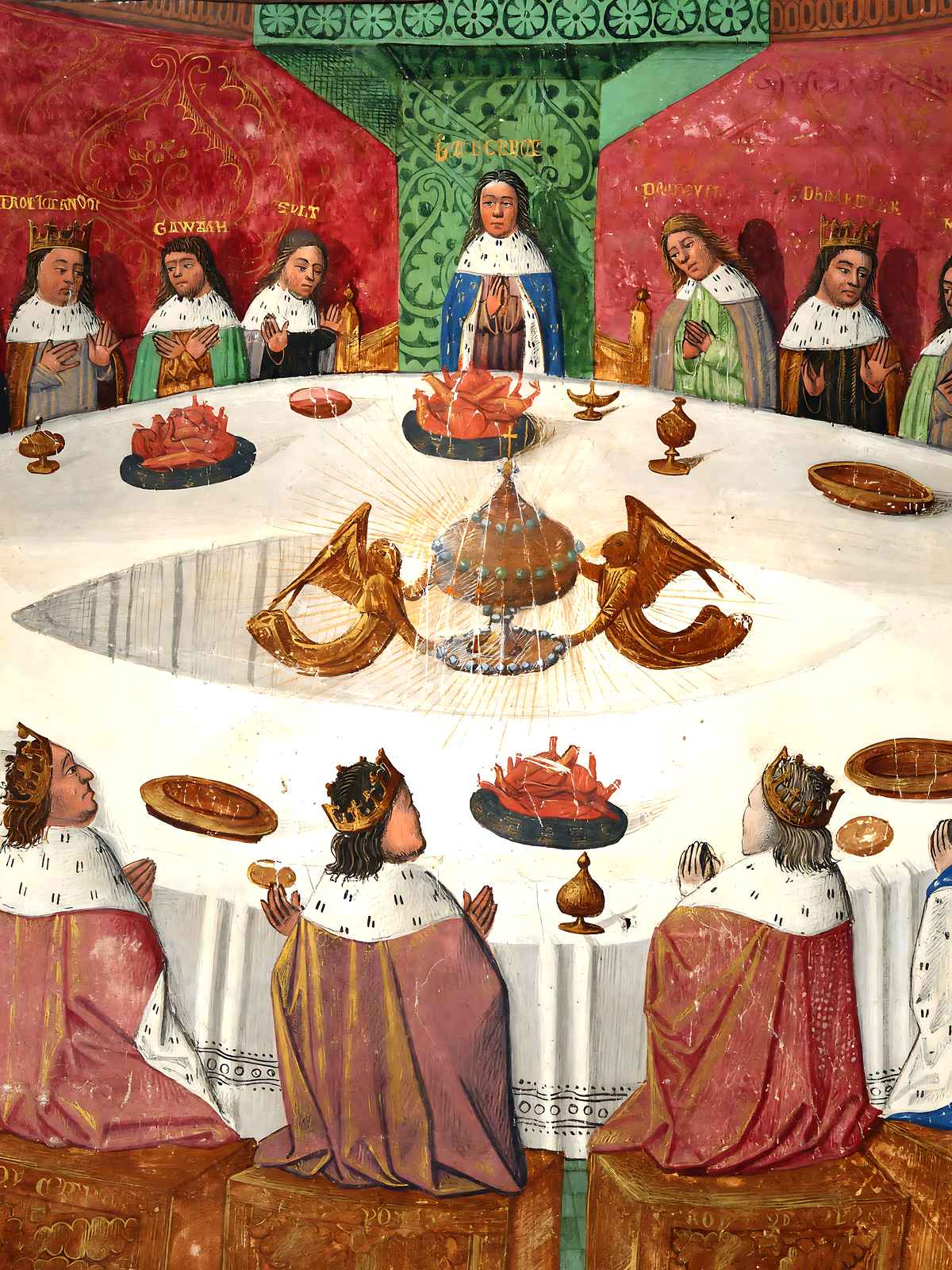 The Round Table Arthurian Legend art print