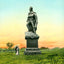 Washington Monument, Cadwalader Park, Trenton vintage print