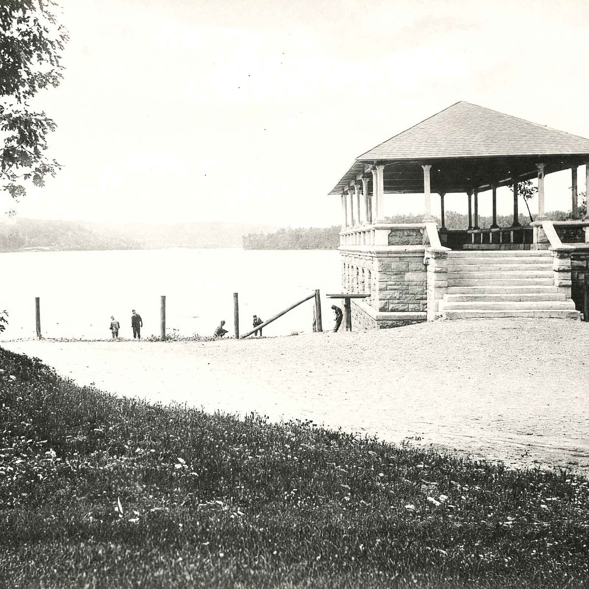 Lake Scranton, Scranton, PA in 1905 photo print