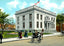 Free Public Library, Trenton, NJ in 1905 vintage print