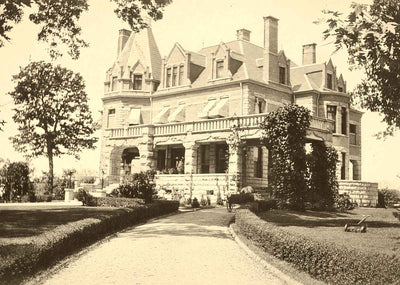 Historic Hambley Residence, Salisbury NC 1905 vintage print
