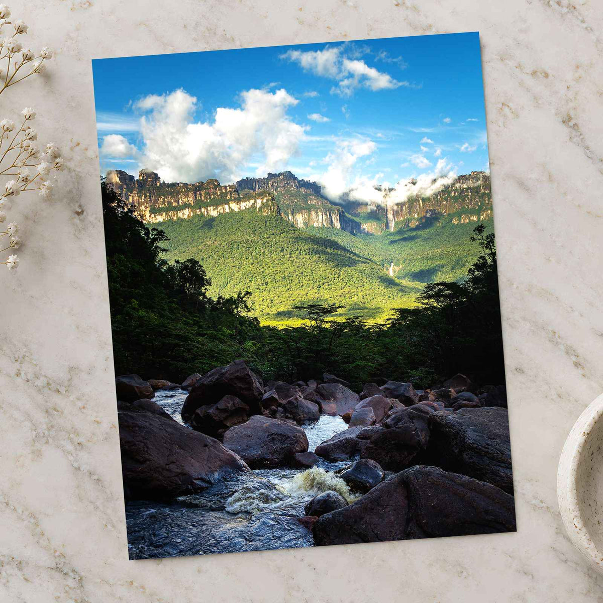 Churun River, Canaima National Park Photo Print Wall Decor