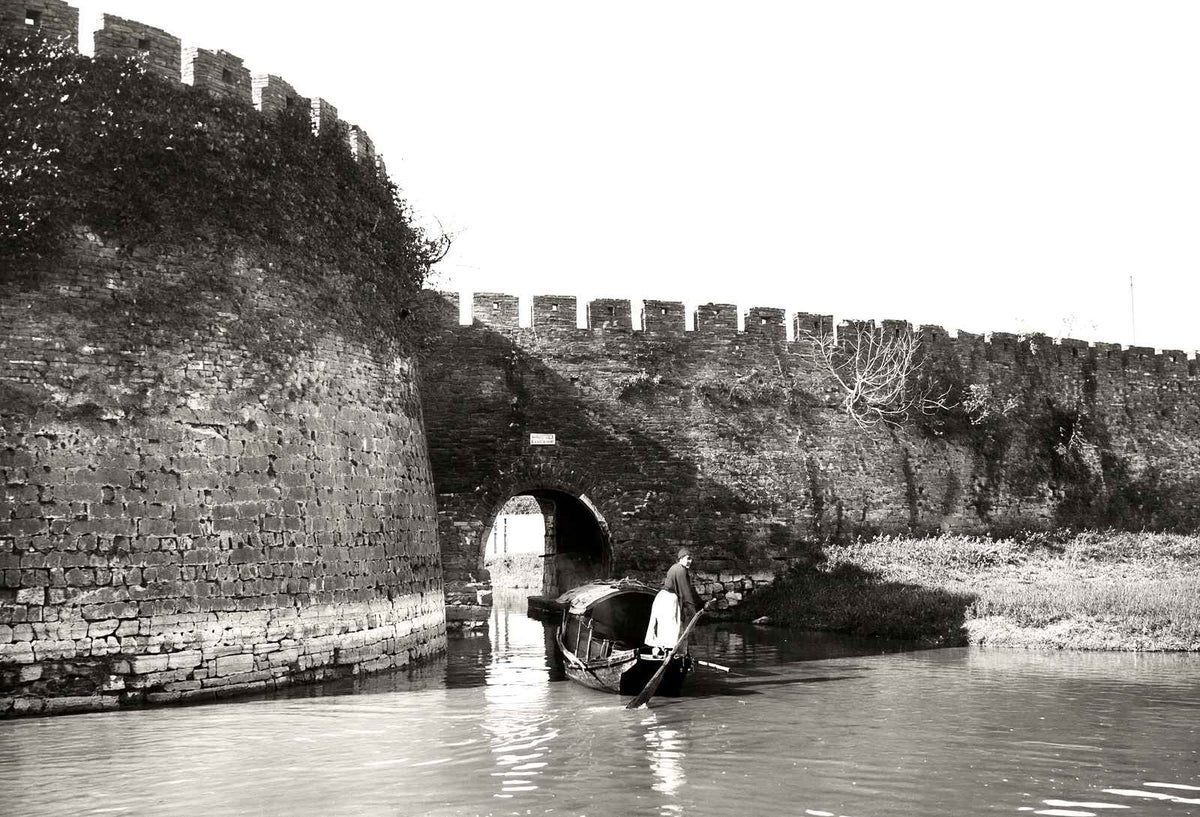 Chang-Su Watergate, China vintage photo print