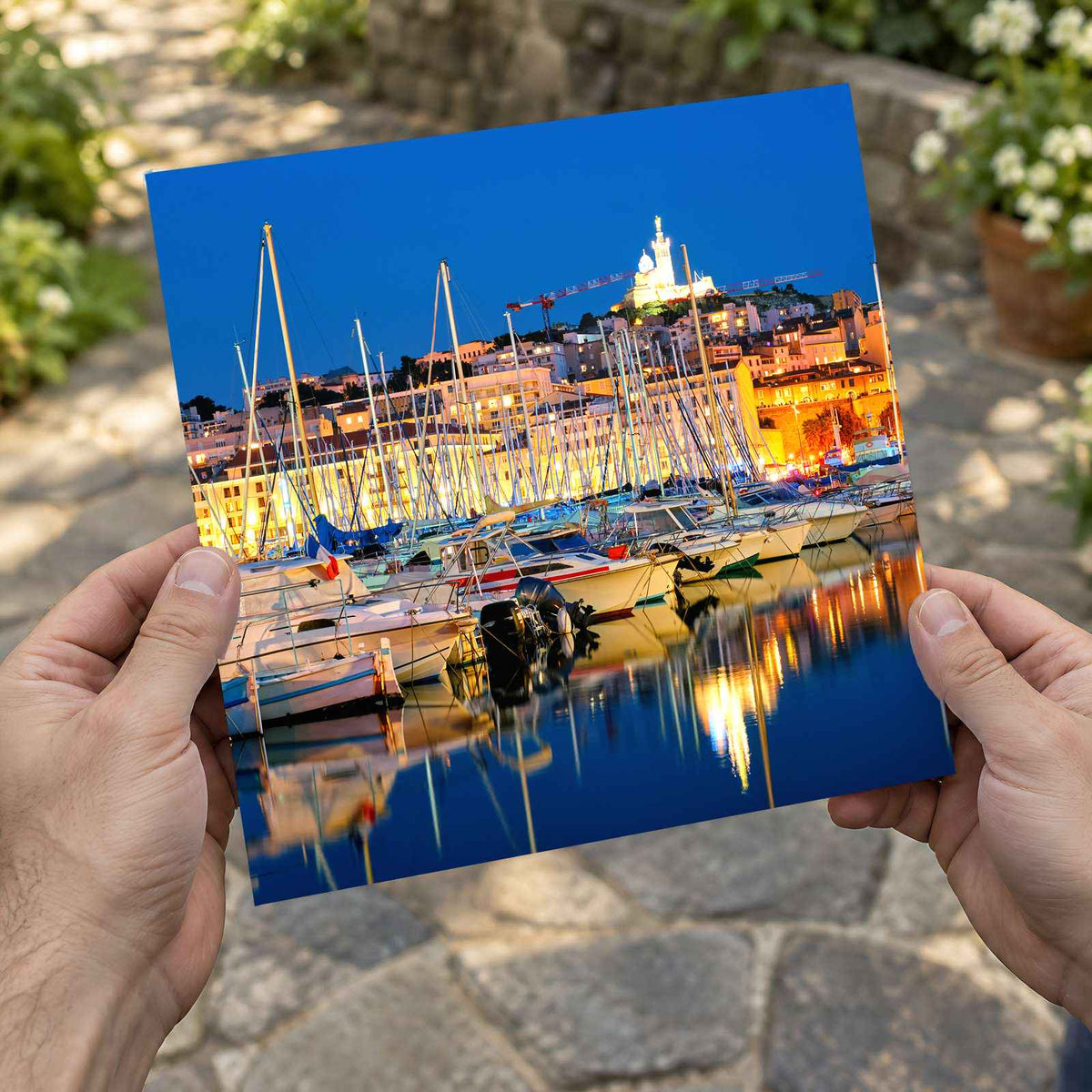 Marseille Old Port (Vieux-Port De Marseille) Photo Print Wall Decor