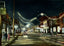 Eighth Street at Night, Sheboygan, WI in 1907 vintage print