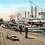 Mississippi River Steamer, New Orleans, LA vintage print