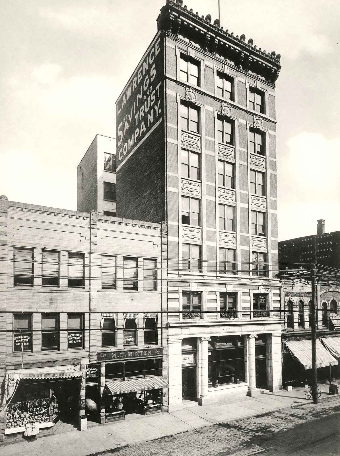 Lawrence Savings and Trust Co., New Castle PA vintage print