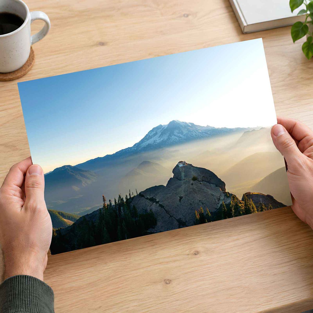 Mount Rainier National Park in Washington by Nick Da Fonseca Photo Print Wall Decor
