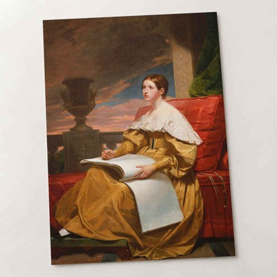 Susan Walker Morse (The Muse) painting by Samuel F. B. Morse (1833)