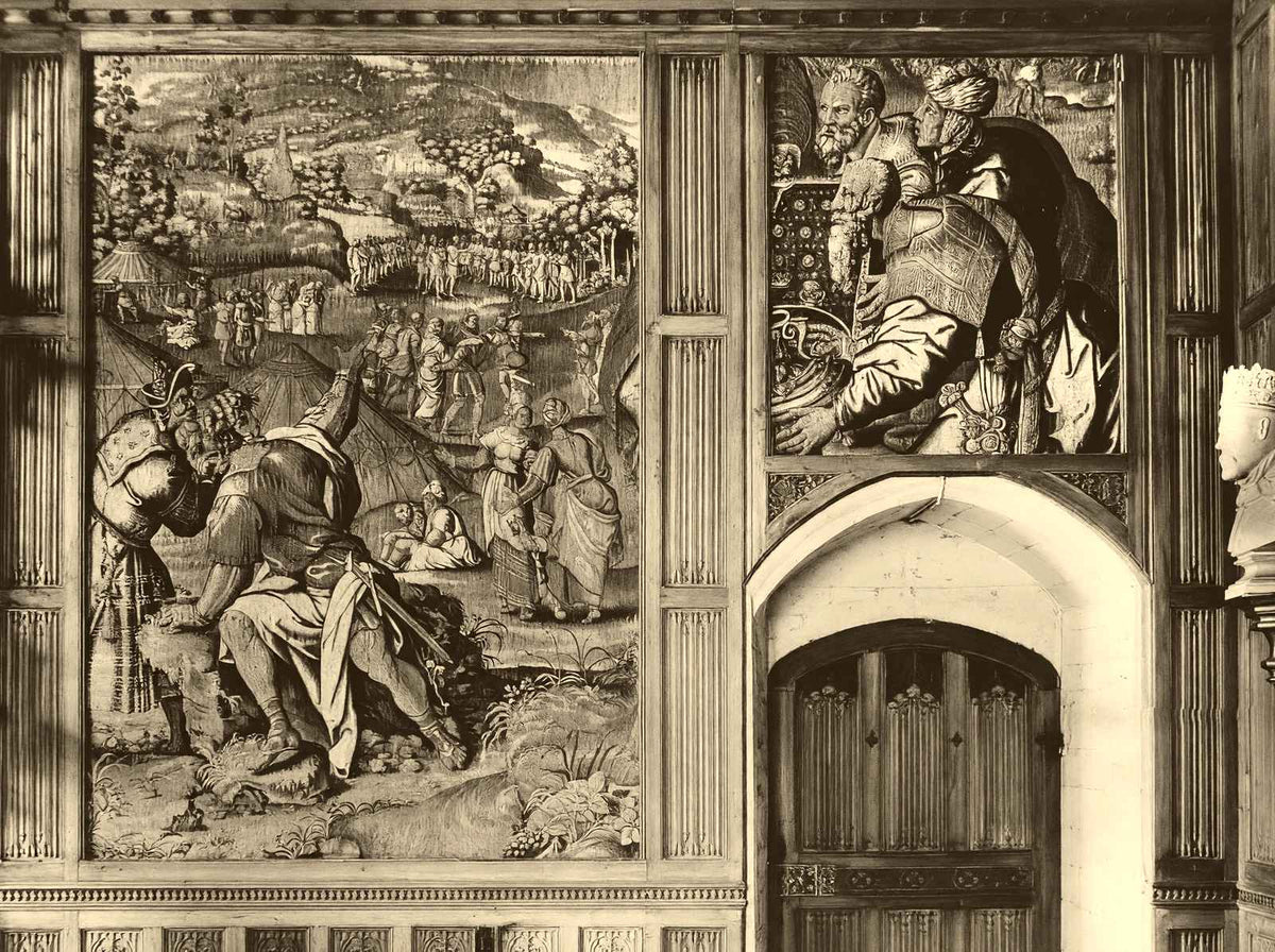Return of Sara Tapestry, Jerusalem Chamber restored photo print