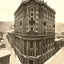 Wabash RR Station, Pittsburgh PA in 1907 vintage print