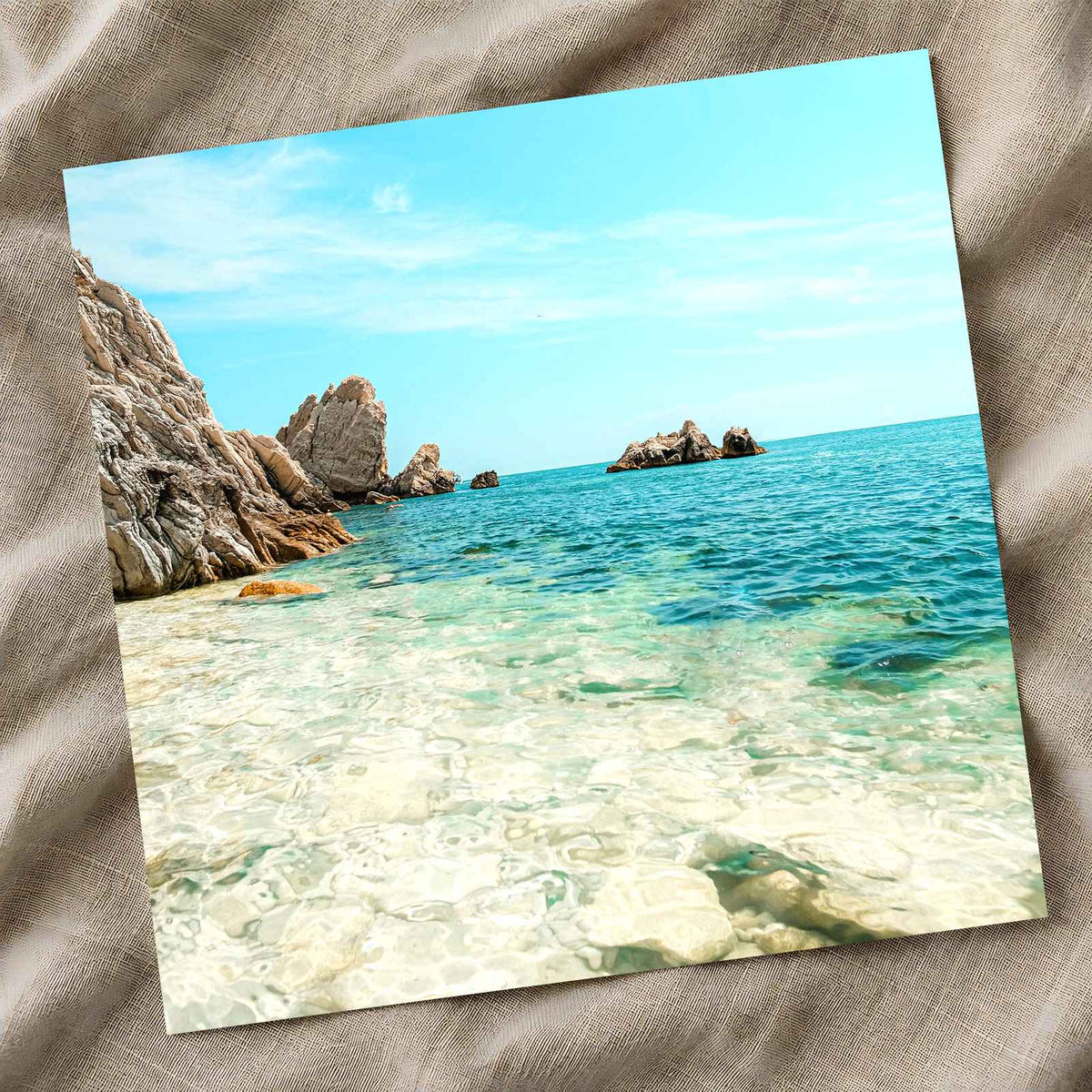 Two Sisters Beach, Italy by Cristina Gottardi Photo Print Wall Decor