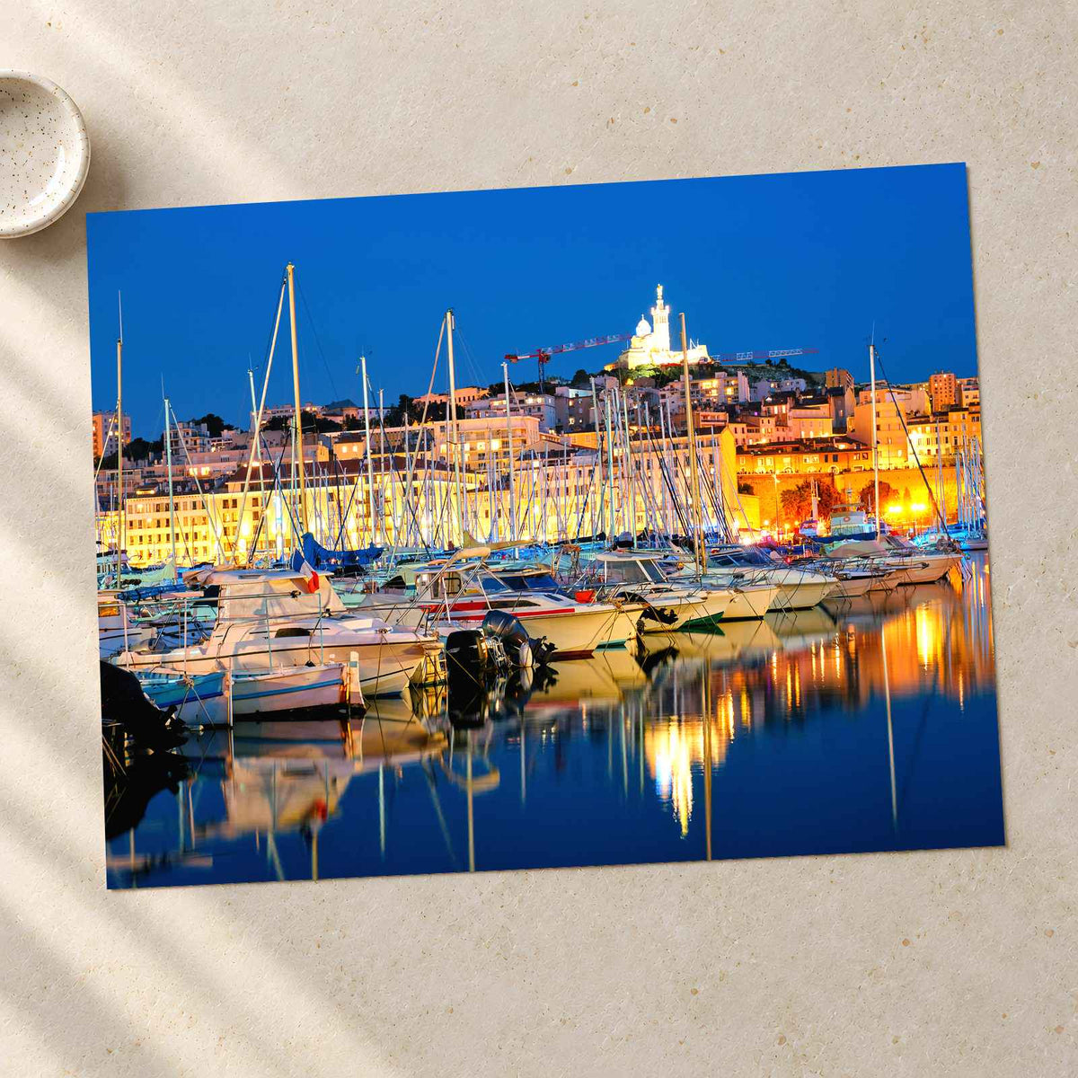 Marseille Old Port (Vieux-Port De Marseille) Photo Print Wall Decor