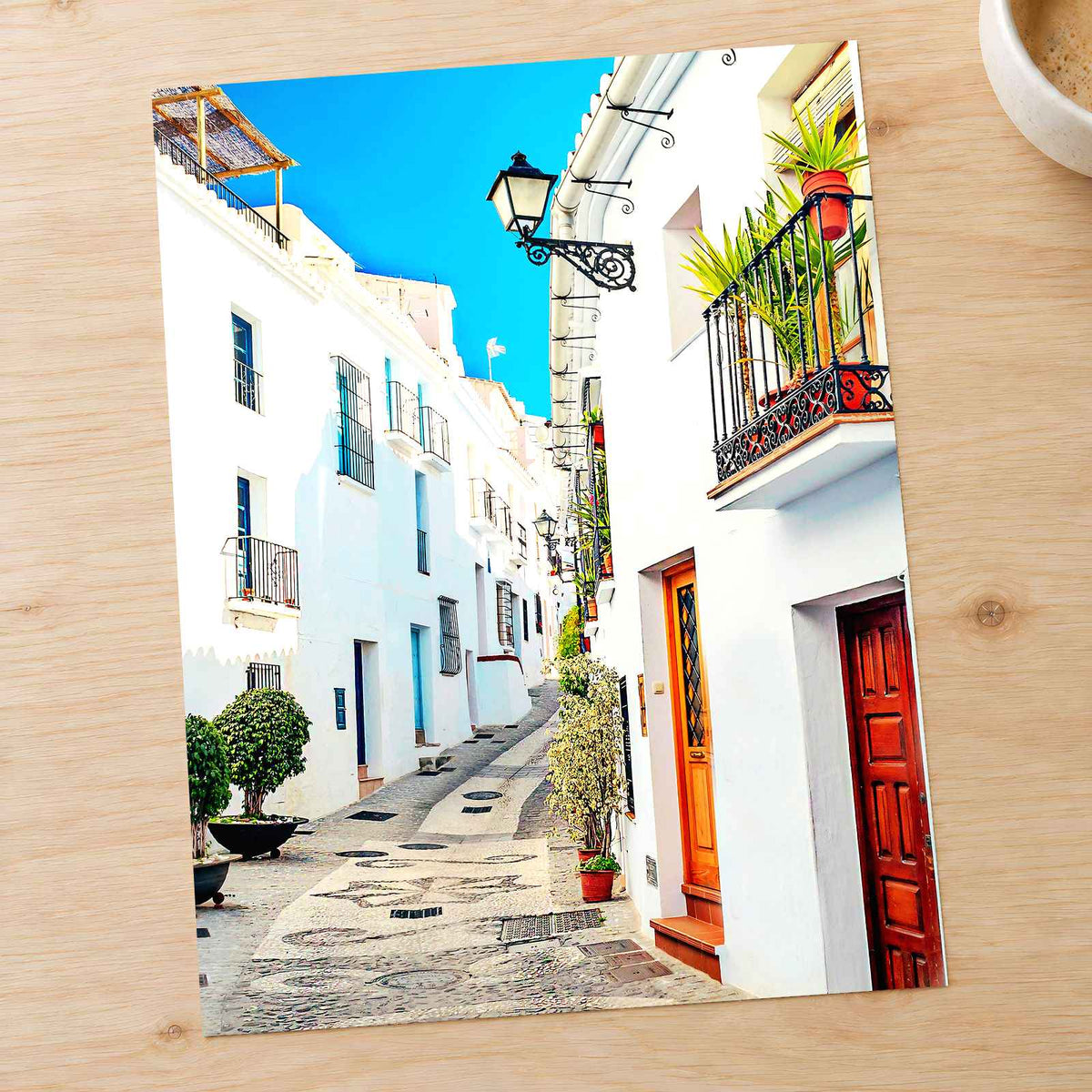 Village in Andalusia Called Frigiliana Photo Print Wall Decor