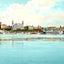 Approaching the Wharf, Memphis, TN in 1905 vintage print