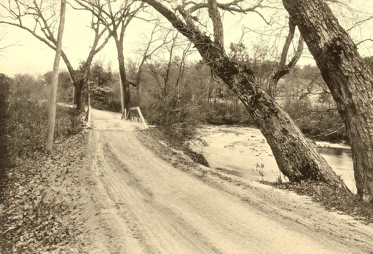 A Mountain Drive, Asheville, NC in 1906 photo print