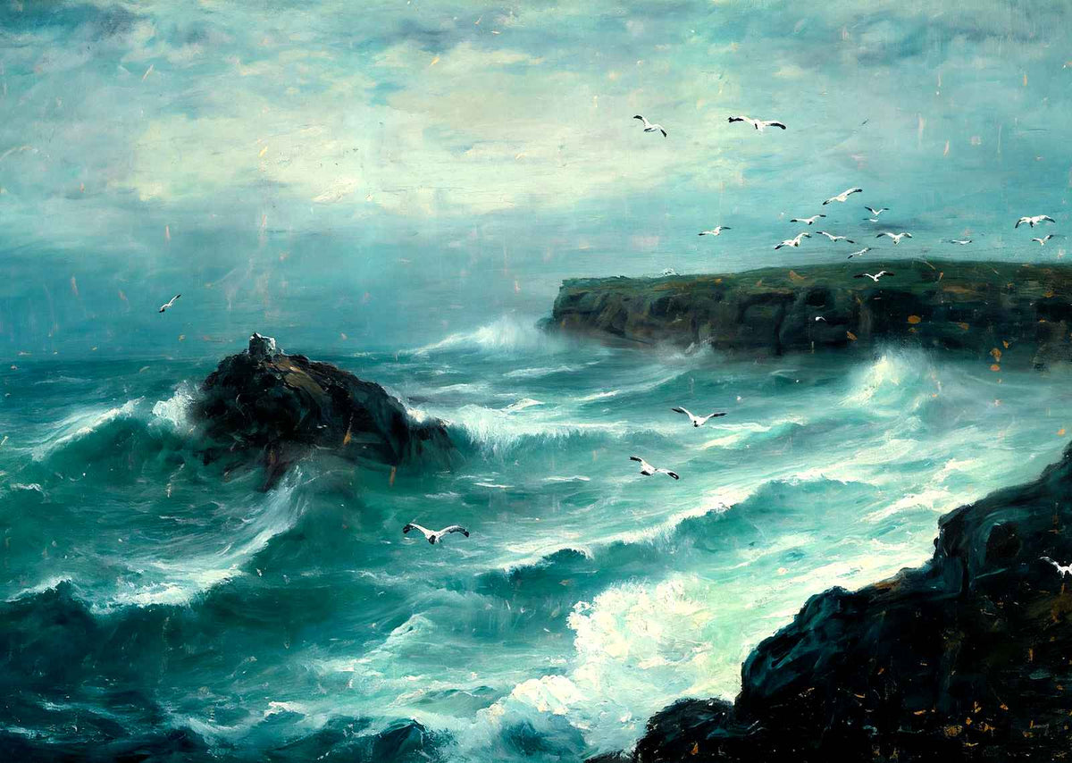 Portelet Bay, Jersey painting