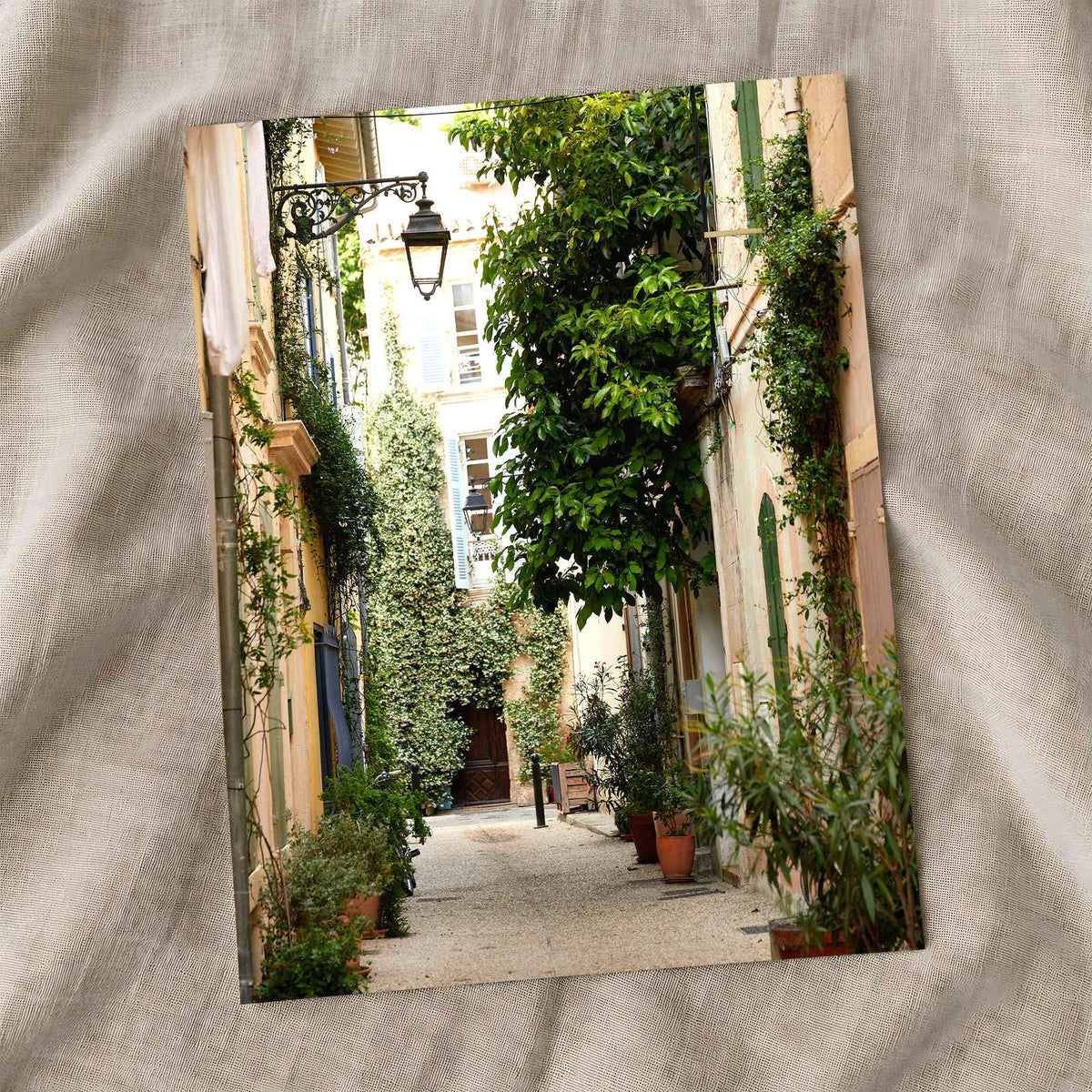 Arles Narrow Alley in France by Olivie Strauss Photo Print Wall Decor