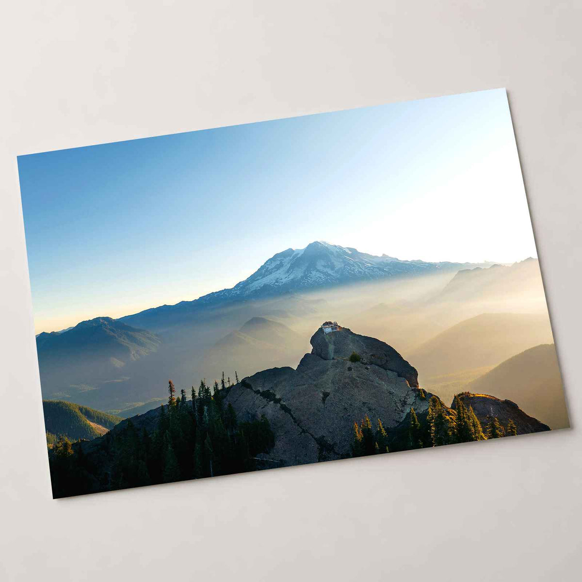 Mount Rainier National Park in Washington by Nick Da Fonseca Photo Print Wall Decor