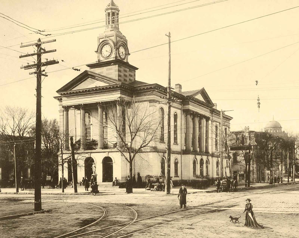 Historic County Court House Greensboro NC photo print