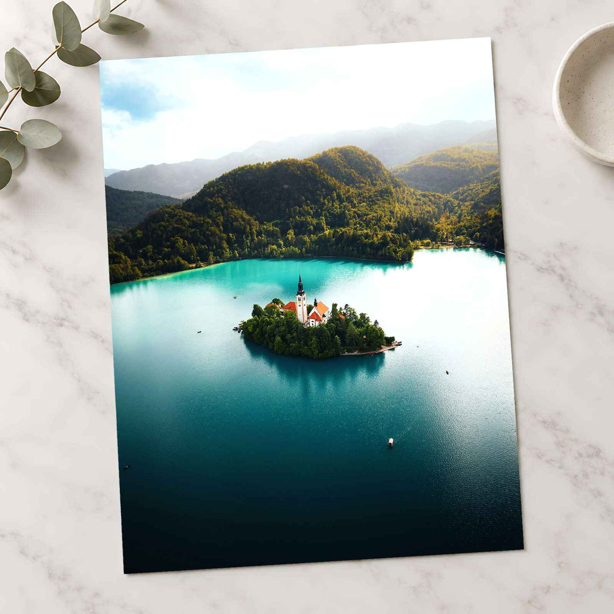 Bled Island, Solvenia by Johannes Kopf Photo Print Wall Decor