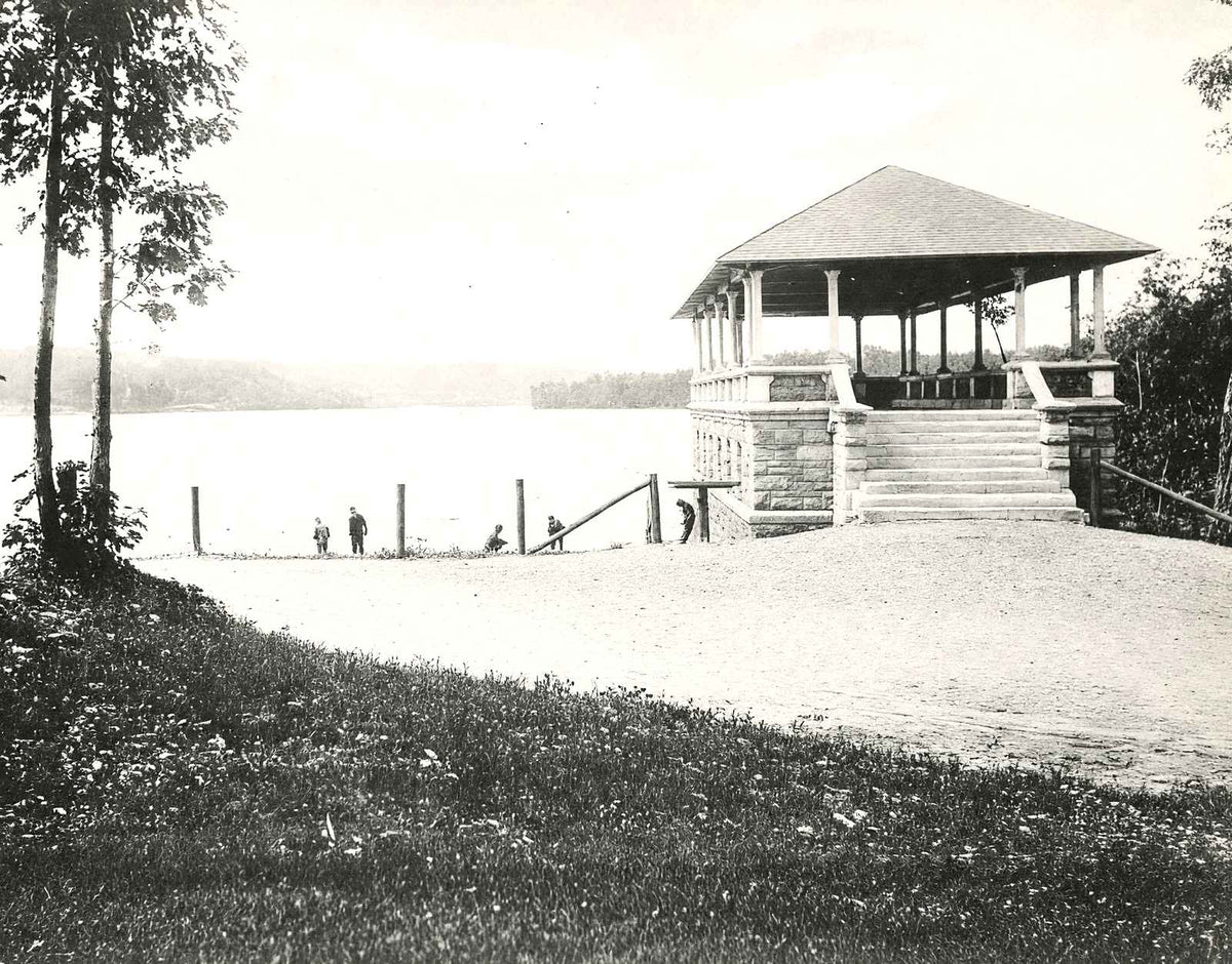 Lake Scranton, Scranton, PA in 1905 photo print
