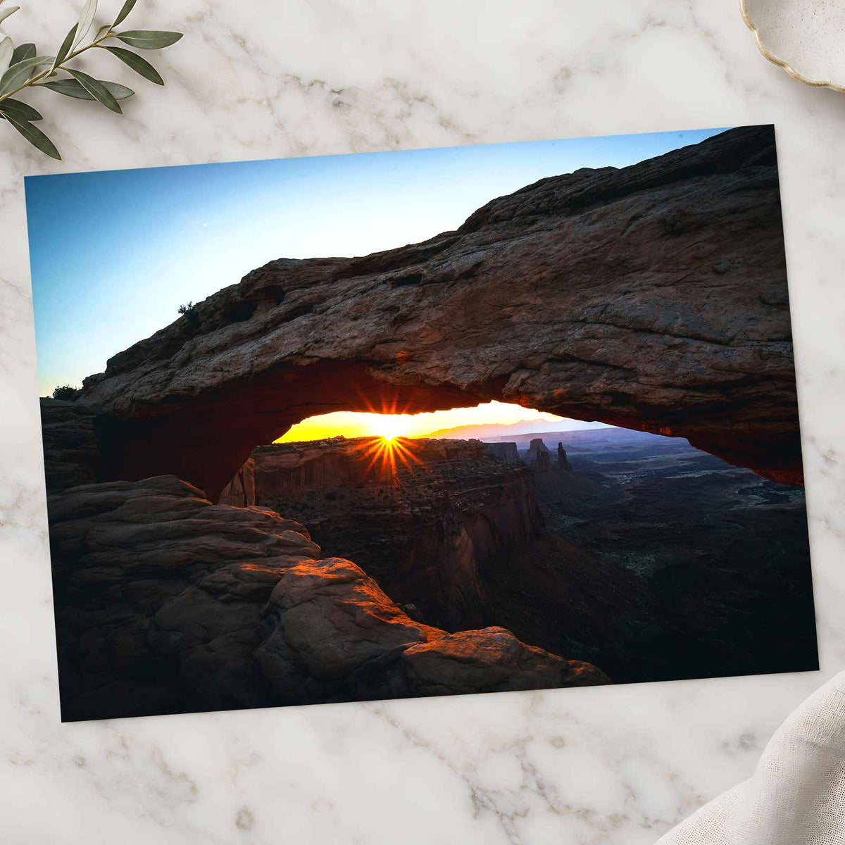 Canyonlands National Park Sunset Arch by Casey Horner Photo Print Wall Decor