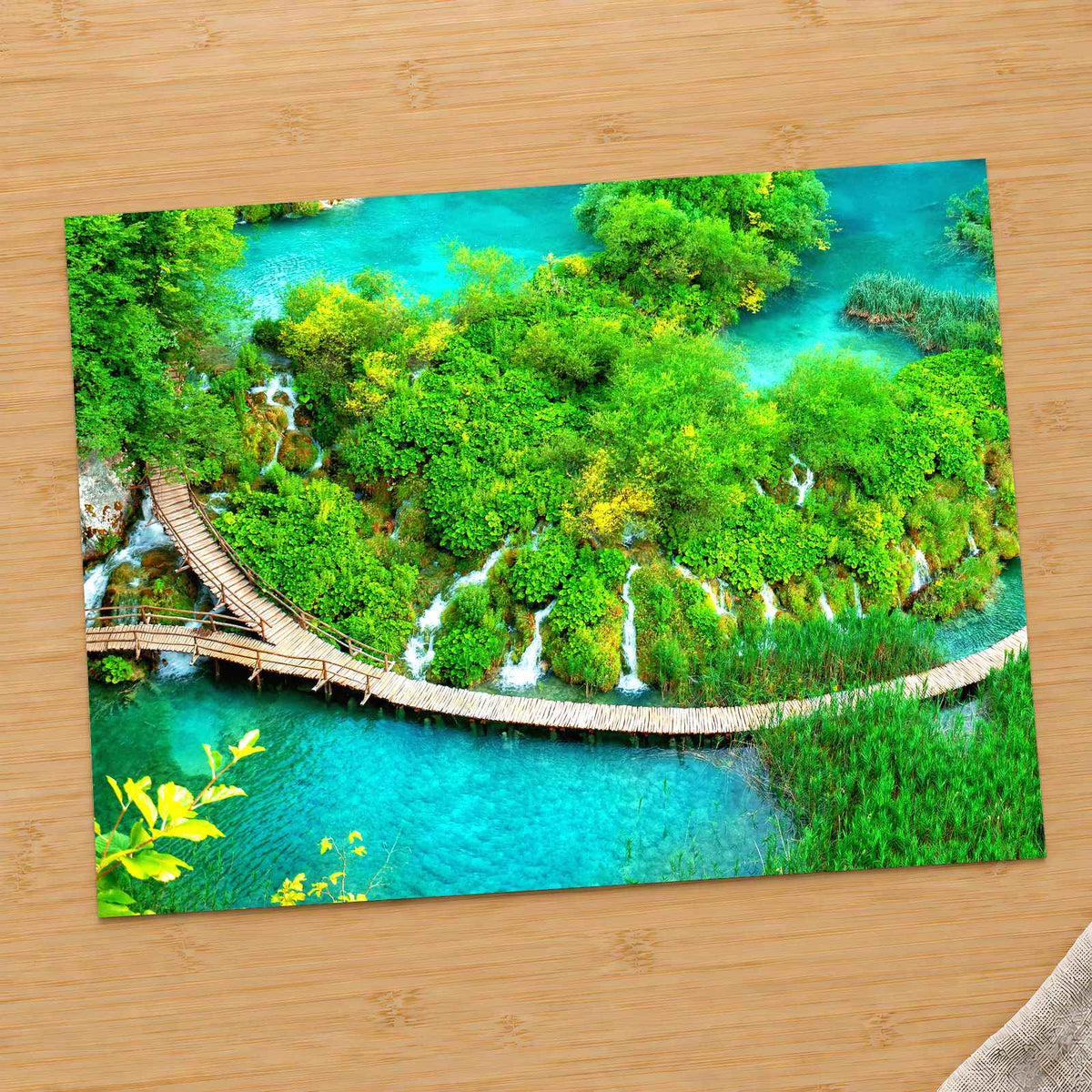 Plitvice Lakes National Park in Croatia Photo Print Wall Decor
