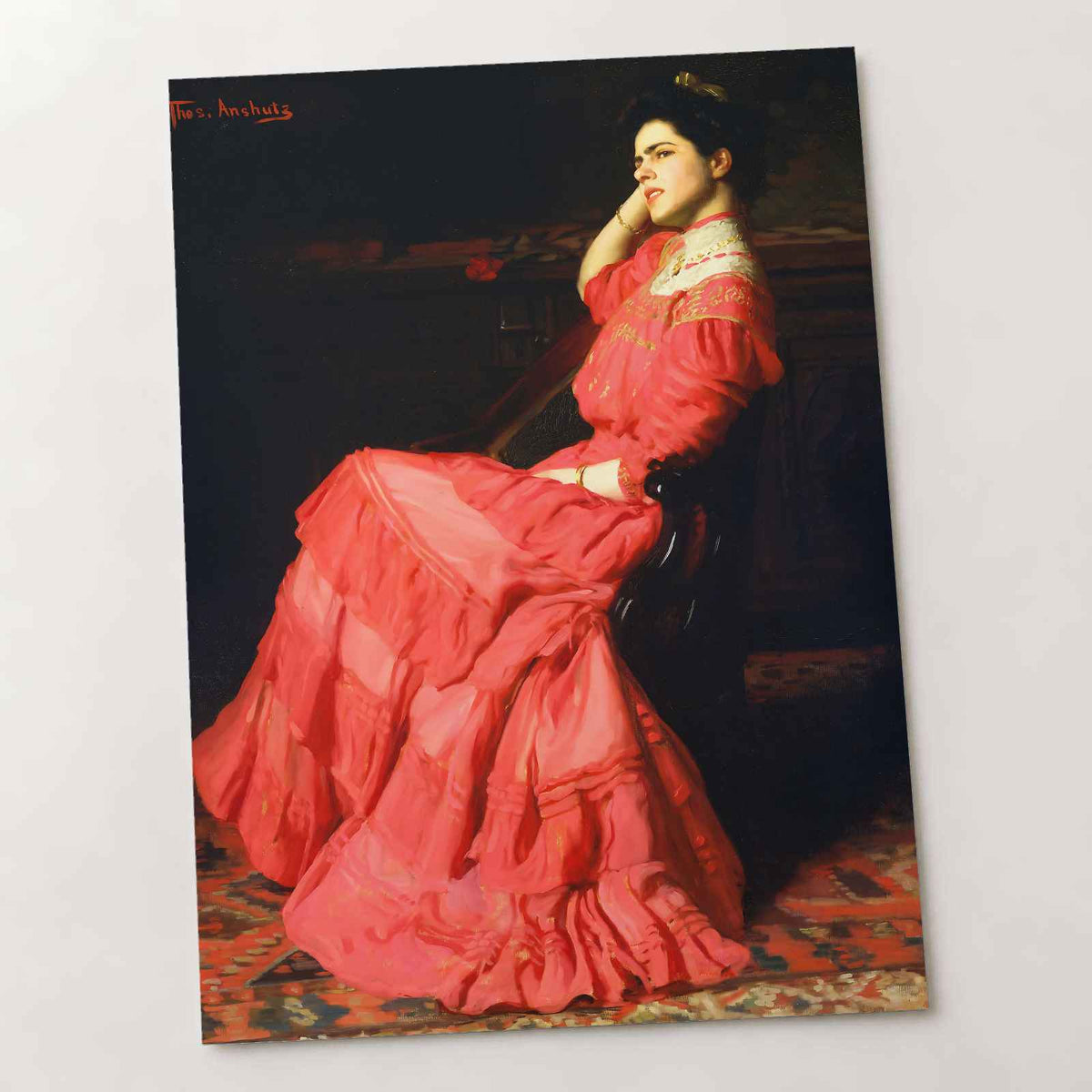 A Rose art print by Thomas Anshutz (1907)