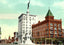 Allentown National Bank, PA in 1907 vintage print