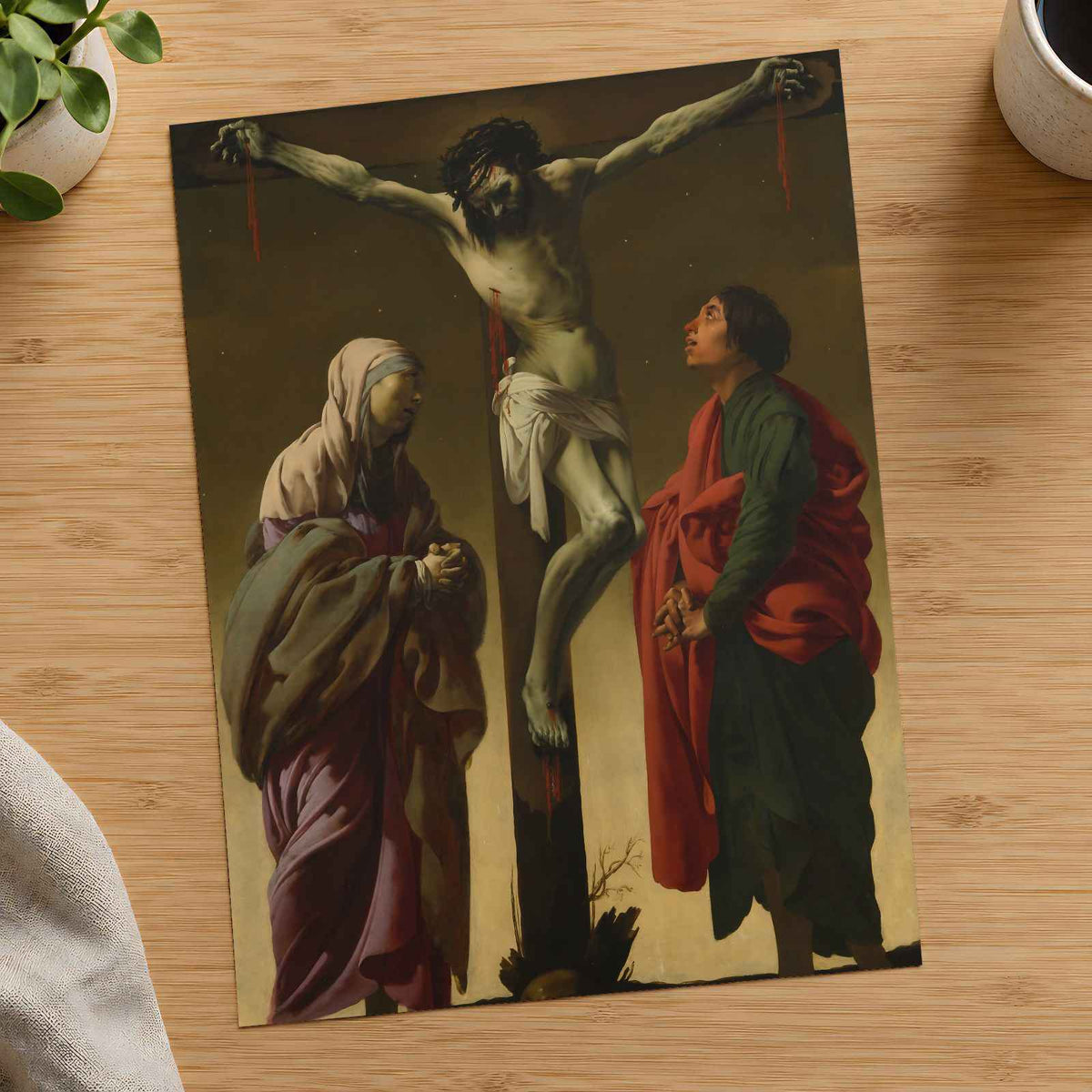 The Crucifixion painting by Hendrick ter Brugghen (1624)