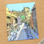 Paris Street Scene Illustration by Runend Art Art Print Wall Decor