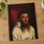 Portrait of a Carthusian art print by Petrus Christus (1446)